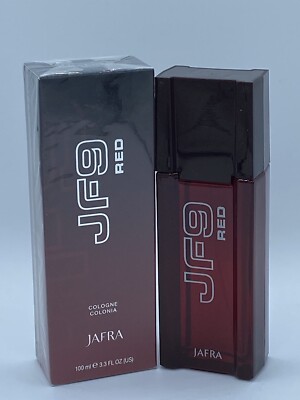 JAFRA JF9 RED COLOGNES FOR MEN 3.3 FL. OZ. 100 ml ~NIB