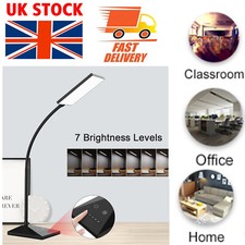 Adjustable LED Desk Lamp Gooseneck Table Lamp For Reading Office Work Students