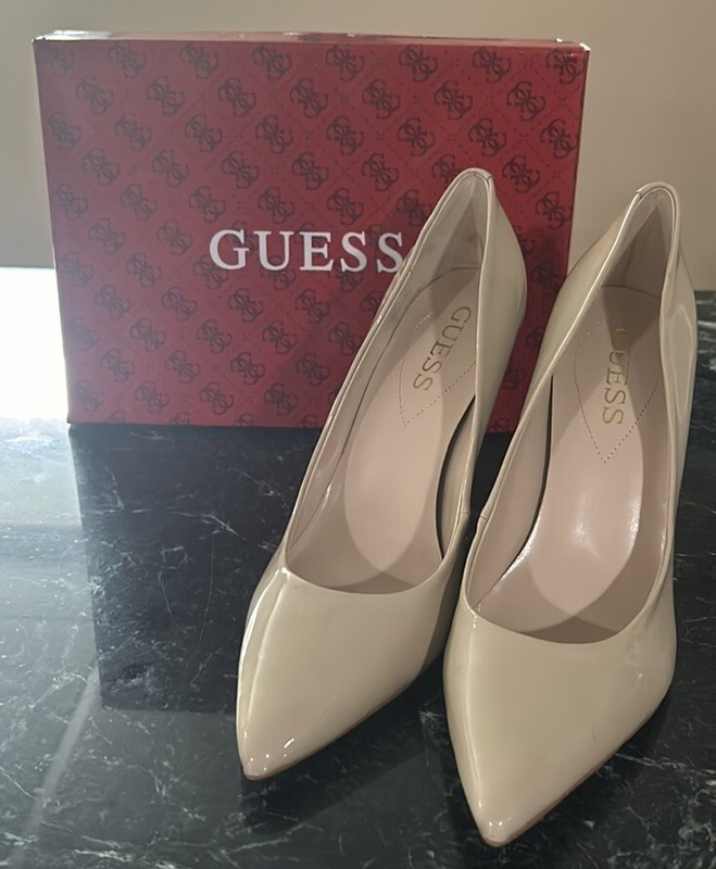 Guess Women's Heels “Eloy” (Light Natural) NIB