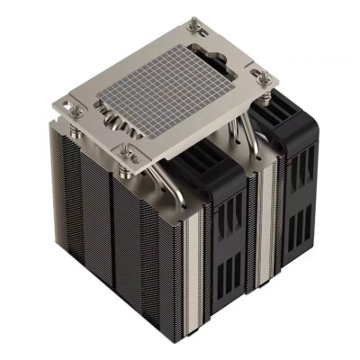 CPU Cooler Support AMD epyc 9654 SP5-M99 6-tube dual fan CPU Cooler Support AMD epyc 9654 SP5-M99 6-tube dual fan