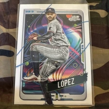 2024 Topps Chrome Cosmic - Pablo Lopez White Hole Refractor SP #128 Twins