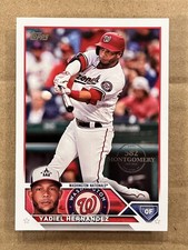Yadiel Hernandez 2023 Topps 582 Montgomery Club #257