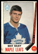 1969-70 O-Pee-Chee Brit Selby Toronto Maple Leafs #48