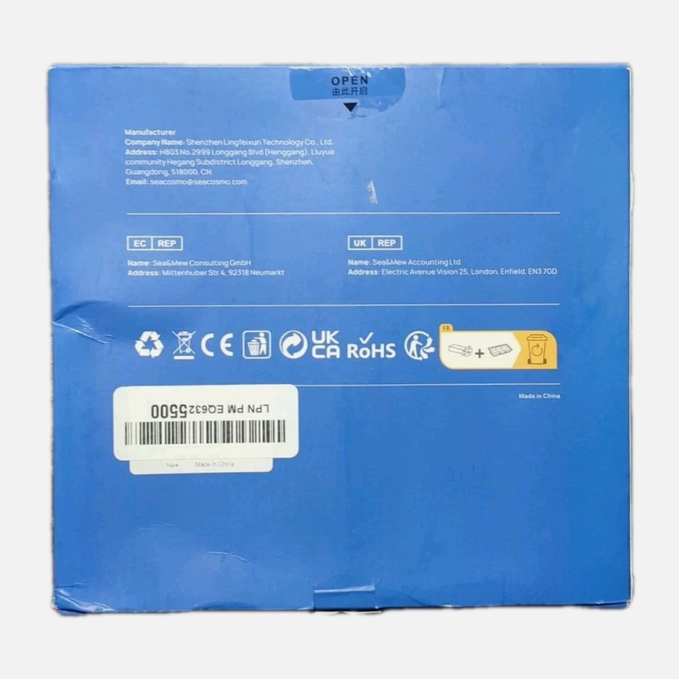 Funda magnética seacosmo para Samsung Galaxy S25 Ultra, cuerpo completo a prueba de golpes parachoques Foto 4 de 4