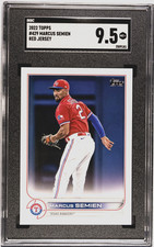 2022 Topps Series 2 - Image Variation (SP) Marcus Semien #429 - METS! - SGC 9.5