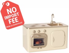 Maileg Miniature Kitchen Dollhouse Furniture Metal Sink Oven Toy