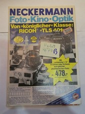 Neckermann zdjęcie kino optyczne katalog 1973/74 ok. 60 stron, dobrze zachowane B