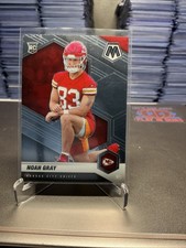 2021 Panini Mosaic Football #387 Noah Gray Base RC Rookie Card K.C.  Chief