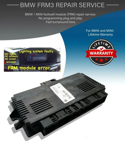 For BMW & For MINI FRM3 Footwell Module Repair Service E87 E90 E70 R56 Fast FRM