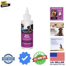 Eye Rinse for Dogs, Dog Tear Stain Remover, Eye Wash, Allergy Relief for Pet ...