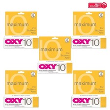 5X OXY10 Acne Pimple Treatment Benzoyl Peroxide Medication Stubborn Spot Control