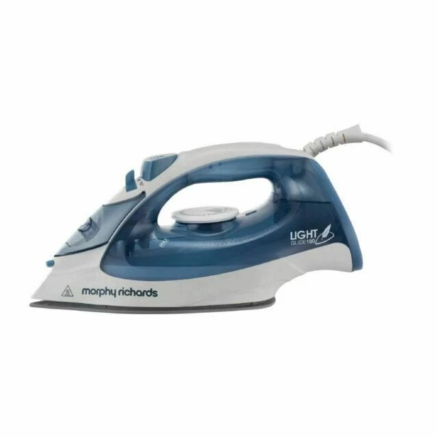 Plancha de vapor Morphy Richards 300401 LightGlide, azul/blanco - Imagen 3 de 3