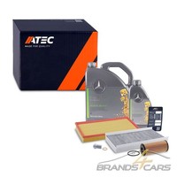 Atec Inspektionspaket A+MotorÖL FÜR Mercedes B-KLASSE W169 W245 160 180 200 CDI