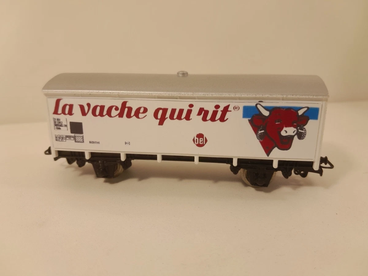 LE5265 JOUEF Train Ho Wagon de marchandises couvert Calberson rouge