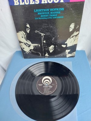 Blues Hoot Lightnin' Hopkins Brownie Mcghee Sonny Terry Vinyl G (WP-1617) 1963