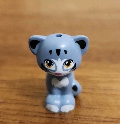 Lego Sand Blue Cat, Friends / Elves, Sitting Chico Animal #5