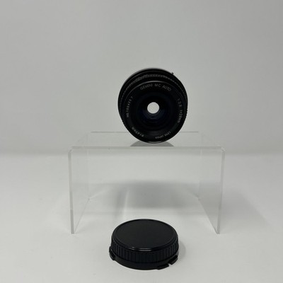Gemini MC Auto 28mm f/2.8 Lens Pentax K Mount w/ Rear Cap - Sharp Wide Angle