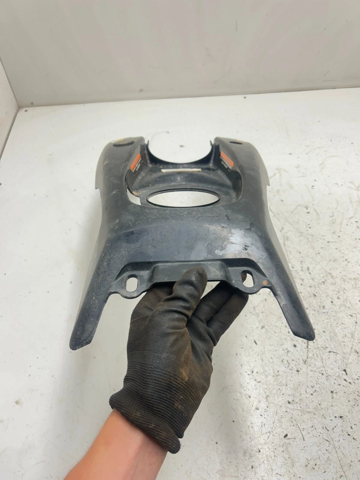 08 Yamaha Phazer MTX 500 Pz50 GOOD! Gas Fuel Tank Cover Top Cowl Plastic