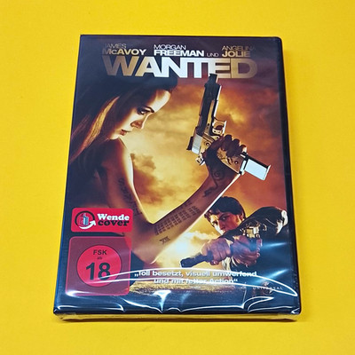 Universal Wanted   DVD (FSK 18) Actionfilm mit Jolie, Wendecover, Widescreen