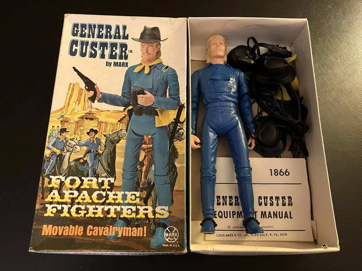Marx General Custer In Vintage & Antique Cowboy & Western Toys for