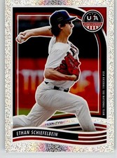 Ethan Schiefelbein 2024 Panini Stars & Stripes USA Baseball Opening Day 86