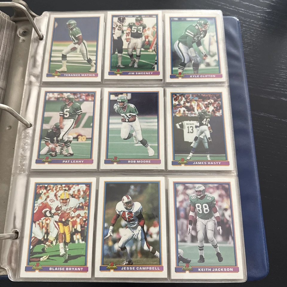 1991 Bowman Football Card #s 375-561 +Rookies -You Pick- NFL Trading Cards - Image 3 of 4