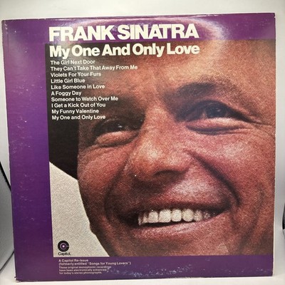 FRANK SINATRA - MY ONE AND ONLY LOVE VINYL LP CAPITOL STBB-724