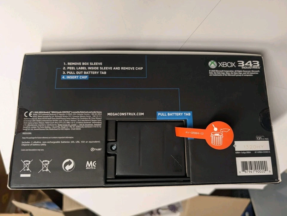 Halo Mega Construx - SDCC 2020 Exclusive Master Chief's. Brand New Dented Sealed - Image 4 of 4