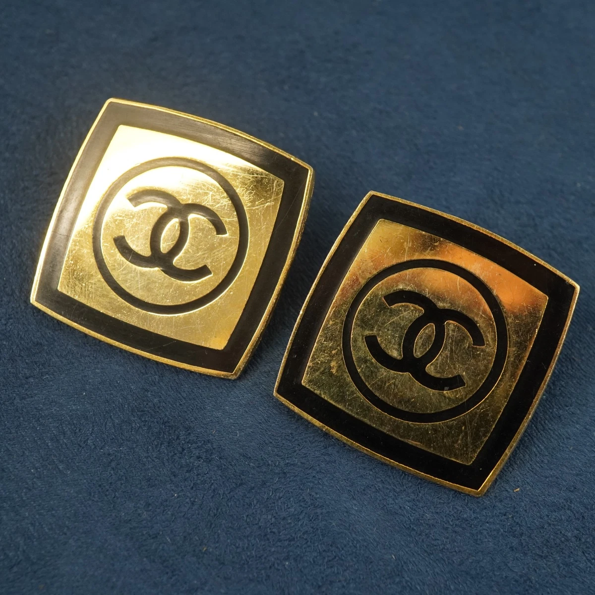 CHANEL Enamel Fashion Earrings for sale | eBay