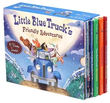 Little Blue Truck Friendly Adventures 6-Book Box Set Board Books Alice Schertle