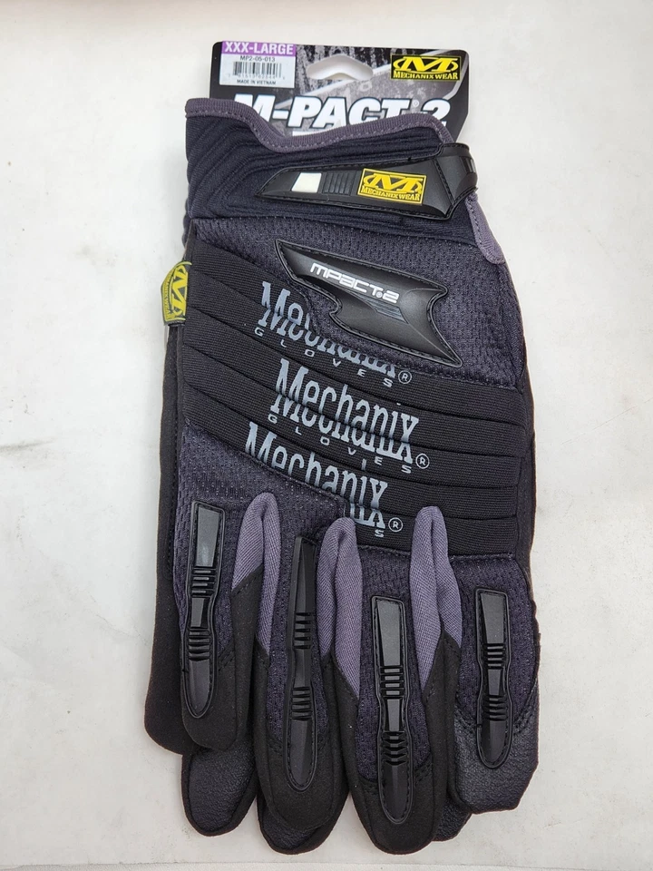 BRAND NEW Mechanix Wear M-Pact 2 II Gloves Black Impact Size XXXL Large 3XL - image 2 of 4