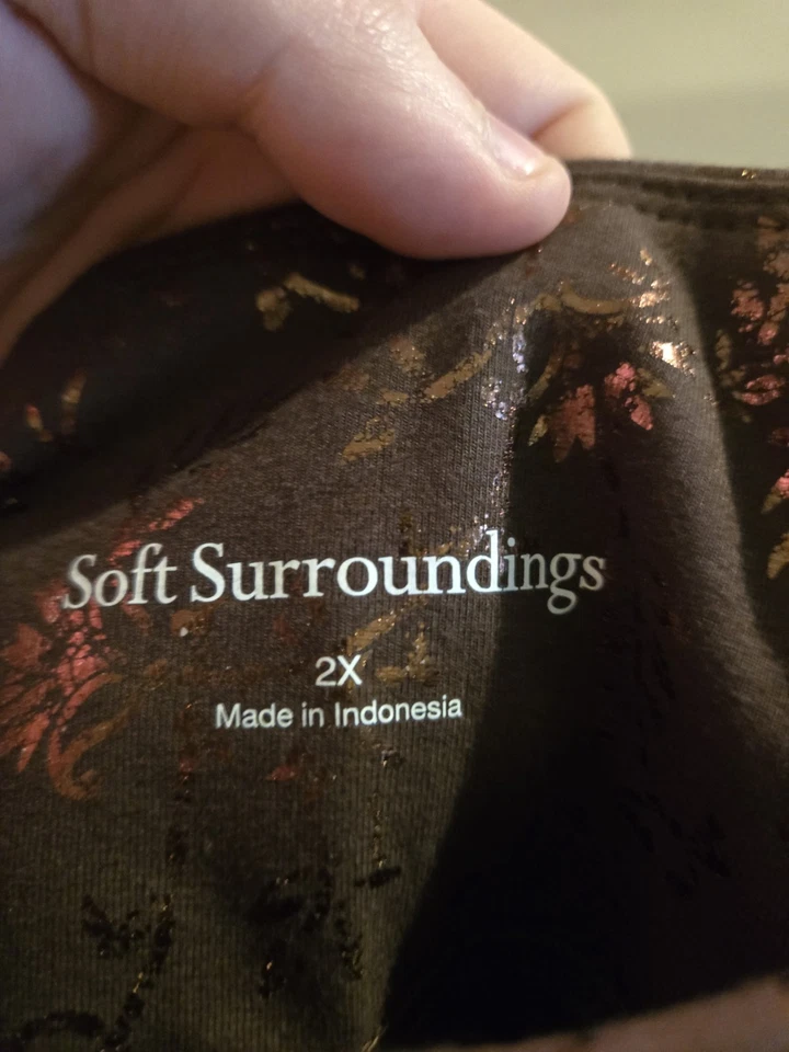 Soft Surroundings Ankle Leggings 2x NWT - Image 4 of 4