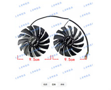Graphics Card Fan PLD10010S12HH For MSI GTX1060 1070 1080 1080ti ARMOR