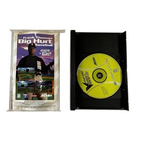 Virtual Open Tennis Sega Saturn game with booklet VINTAGE 1996