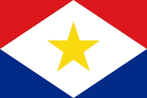 Saba Flag Self Adhesive Vinyl Sticker