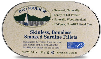 #ad Bar Harbor Smoked Shellfish Fillets Pack of 12 Wild Caught Sustainably Harvested $74.19