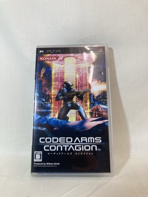 [g962]Coded Arms Contagion - PSP Playstation Portable - Konami - Japan Import