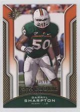 2010 SPx Rookie /599 Darryl Sharpton #213 Rookie RC