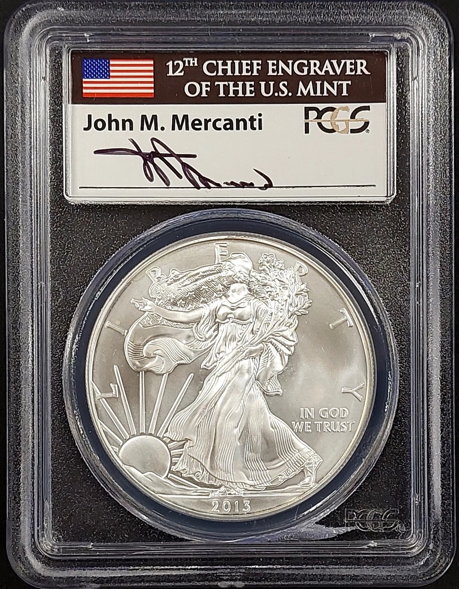 American Eagle MS 70 Graded 2013 Silver Bullion Coins for sale | eBay