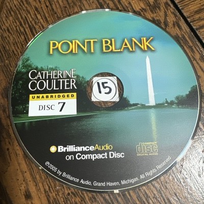 Point Blank - Catherine Coulter Audio CD 2005 Disc #7