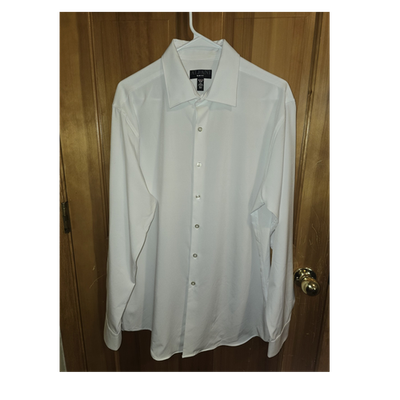 Alfani Slim Fit White Dress Shirt Point Collar 16-16.5 34-35 Men's Long Sleeve | eBay Alfani Slim Fit White Dress Shirt Point Collar 16-16.5 34-35 Men's Long Sleeve | eBay