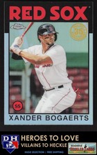 2021 Topps Chrome 1986 35th Anniversary Xander Bogaerts #86BC-8 Boston Red Sox