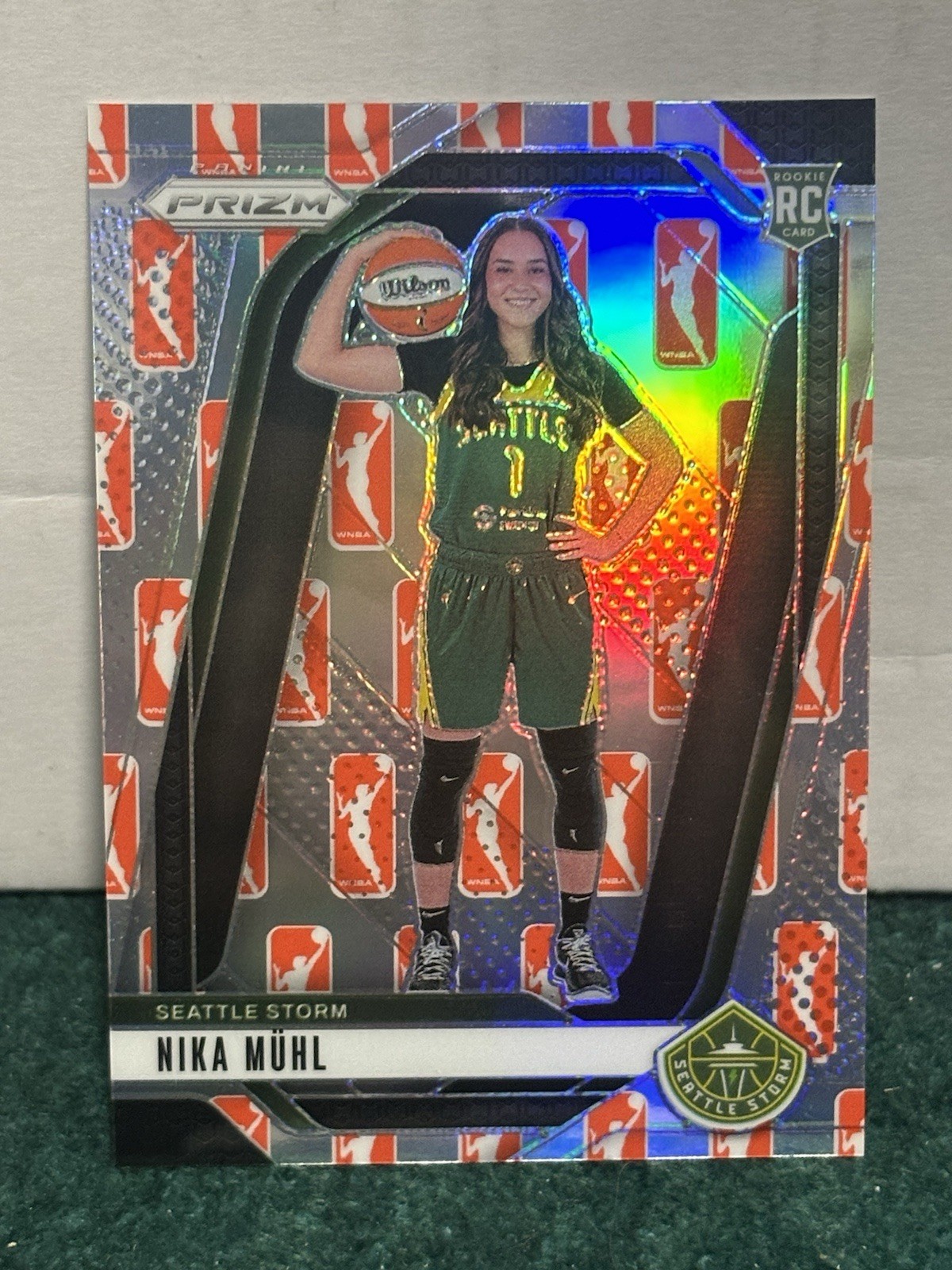 2024 Panini Prizm WNBA - Nika Muhl #146 WNBA Logo Prizm (RC) Rookie