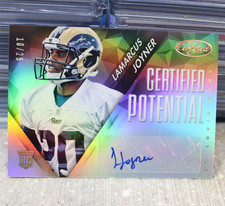 LaMarcus Joyner 2014 Certified Potential Mirror Gold /25 Rookie AUTO Rams P-LJ