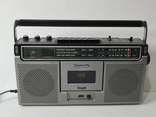 1970s Boombox Ghetto Blaster PANASONIC RQ-4040 Cassette Radio | Tape Works Read