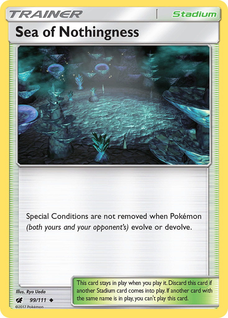 Sea of Nothingness 99/111 UC Crimson Invasion Pokemon LP