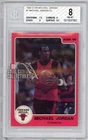Michael Jordan 1986-87 Star Basketball Checklist Rookie Card #1 BGS 8 (952)