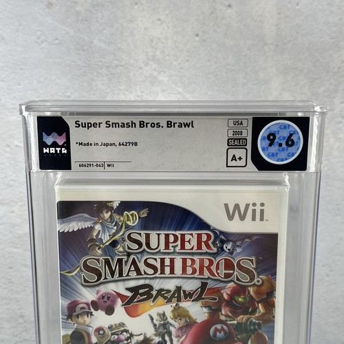 Super Smash Bros. Brawl (Nintendo Wii) WATA 9.6 A+ 2008 - Picture 2 of 4