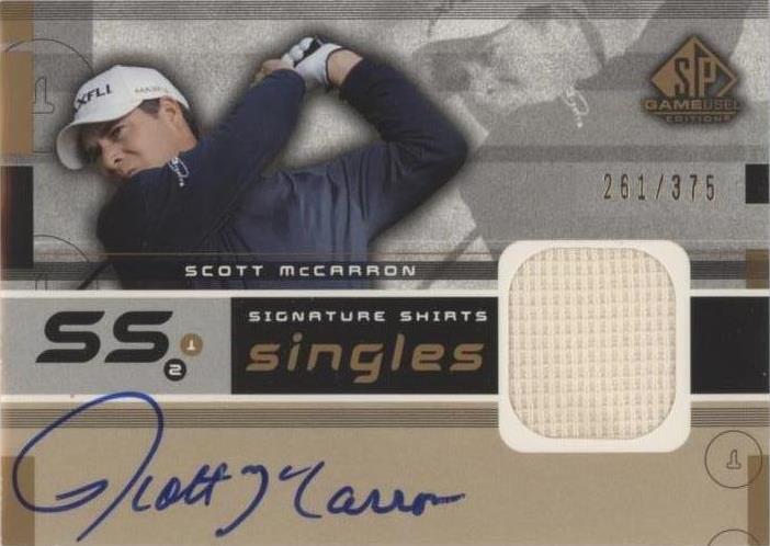 2003 SP Game Used Edition - Scott Mccarron #F9S-SM - 1 of 1