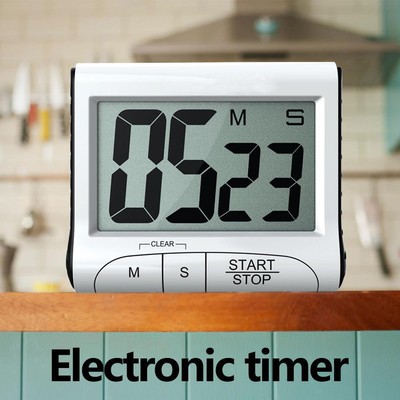 Mini LCD Digital Kitchen Electronic Countdown Count Up Countdown Alarm